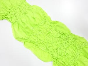 正絹　絞り　帯揚げ